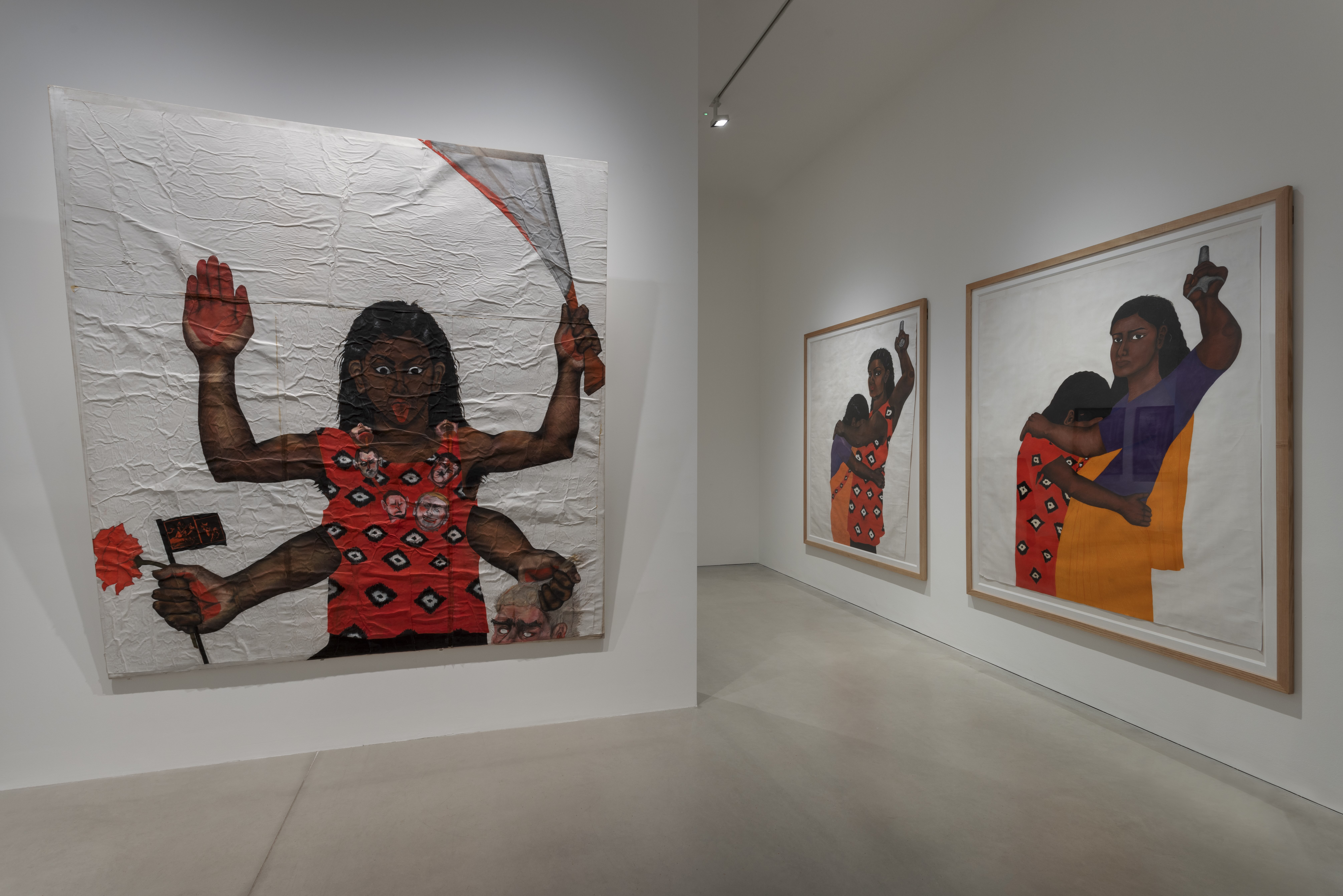 As I stood, listened and watched, my feelings were, this woman is not for burning… – Documentation 1