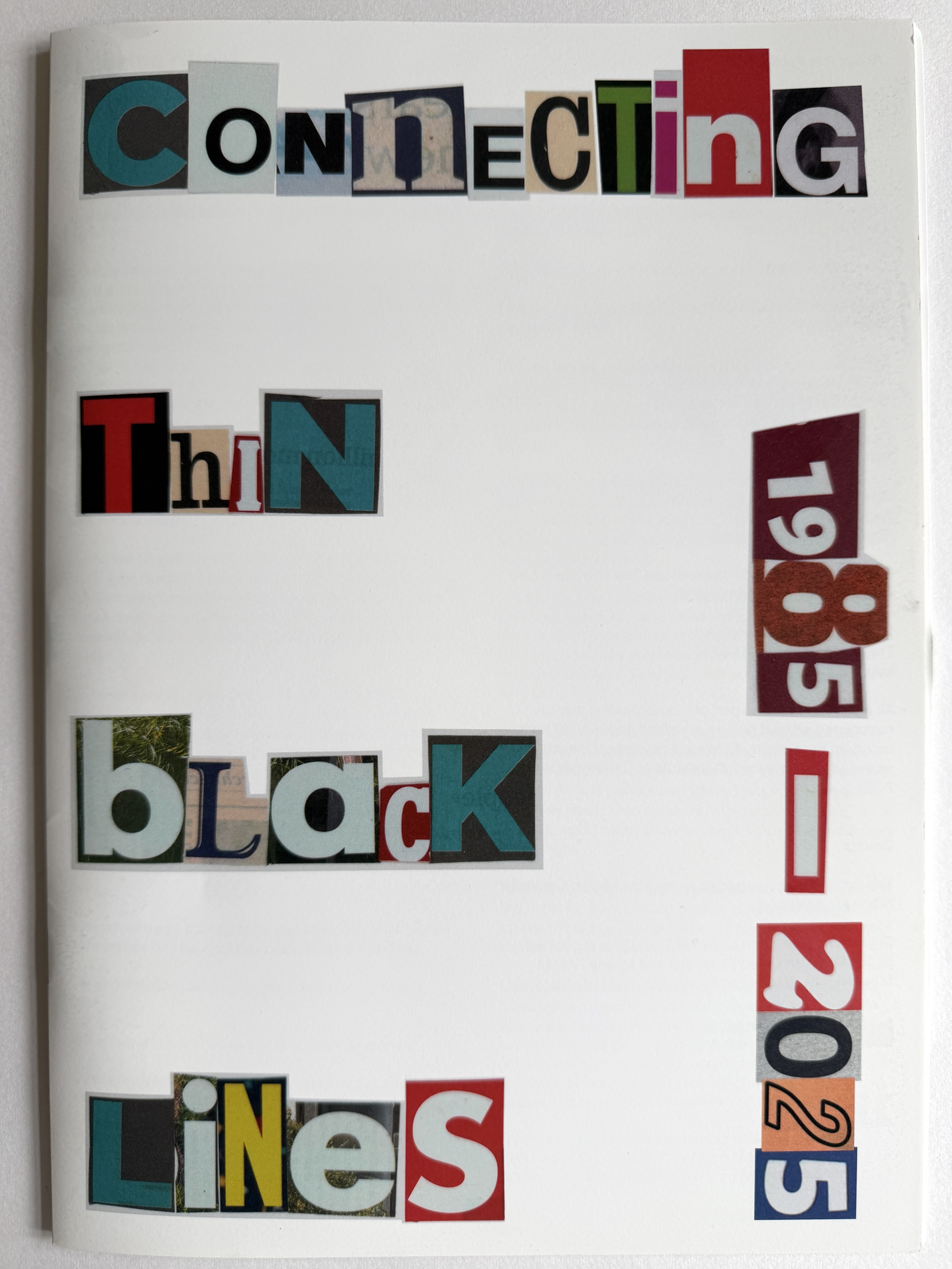 Connecting Thin Black Lines 1985 - 2025 2