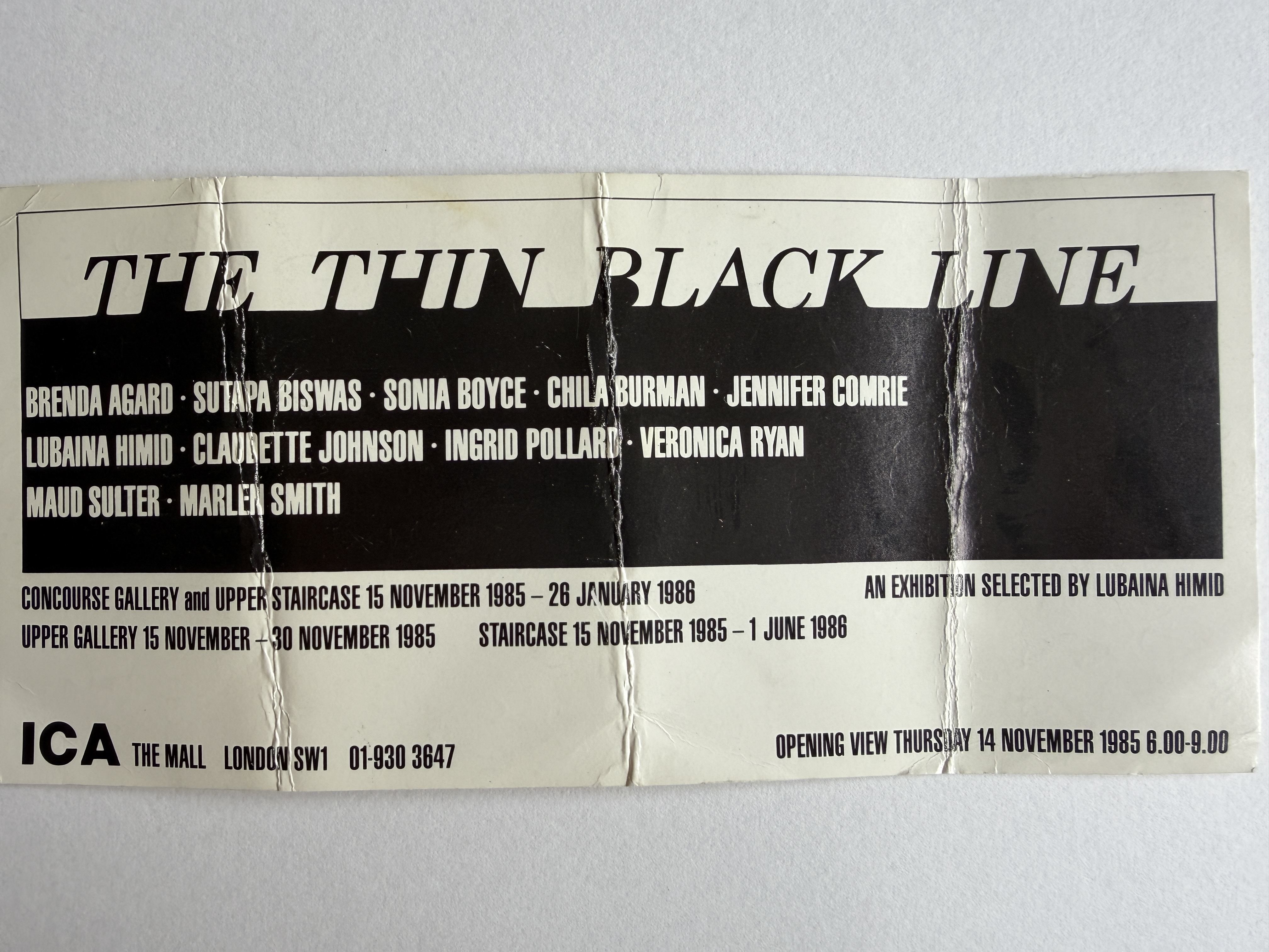 The Thin Black Line