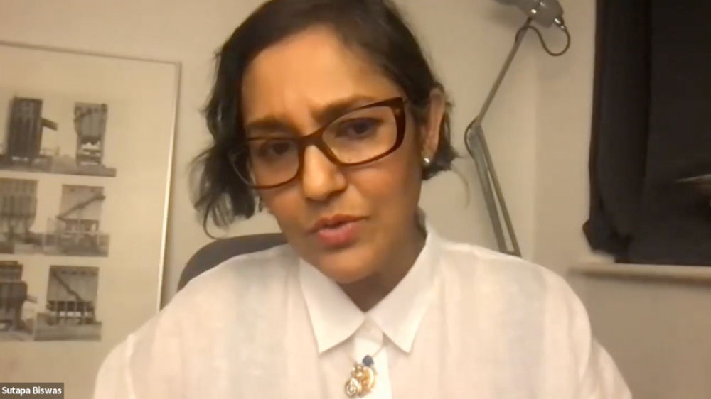 Sutapa Biswas in conversation with David Olusoga