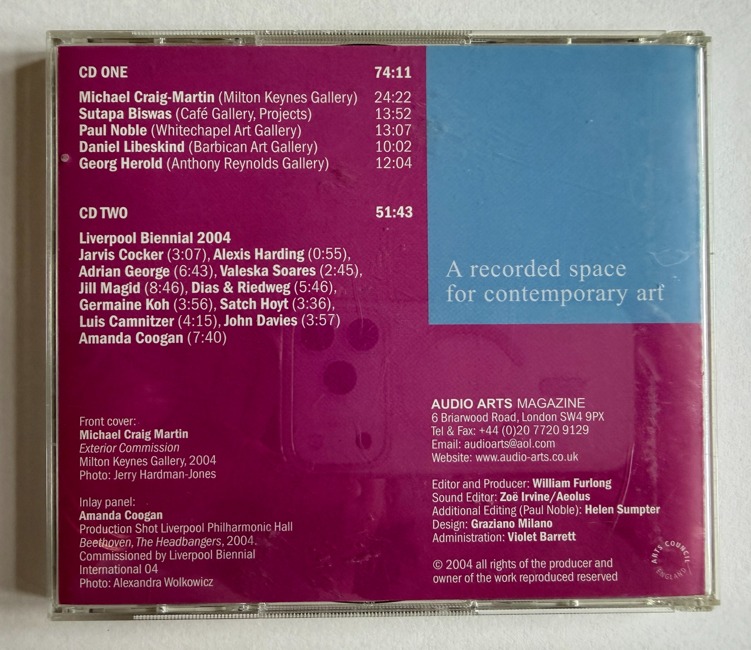 Sutapa Biswas, Interview Café Gallery Projects, Audio Arts Magazine thumbnail 2