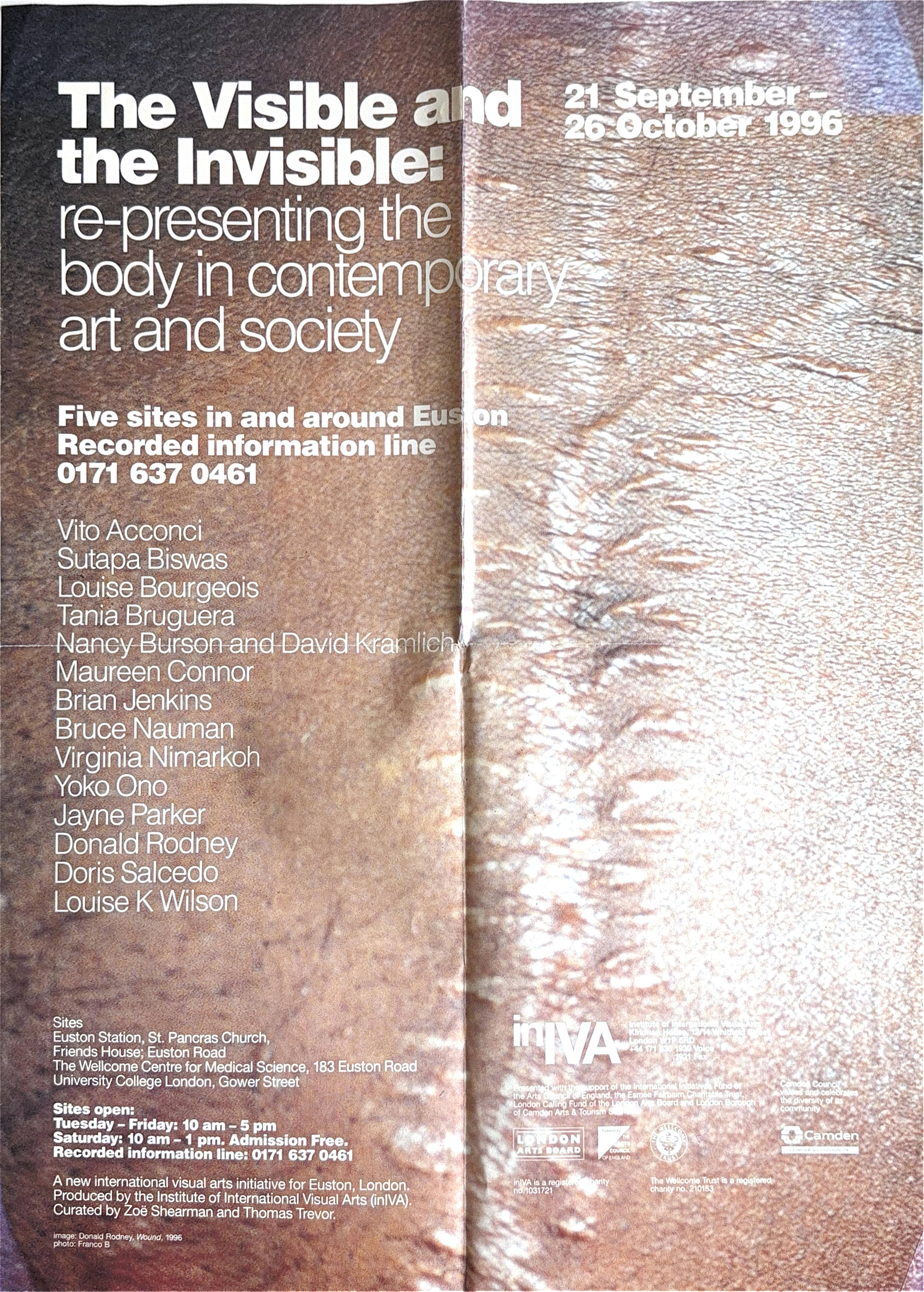 The Visible and the Invisible: Re-presenting the Body in Contemporary Art and Society
