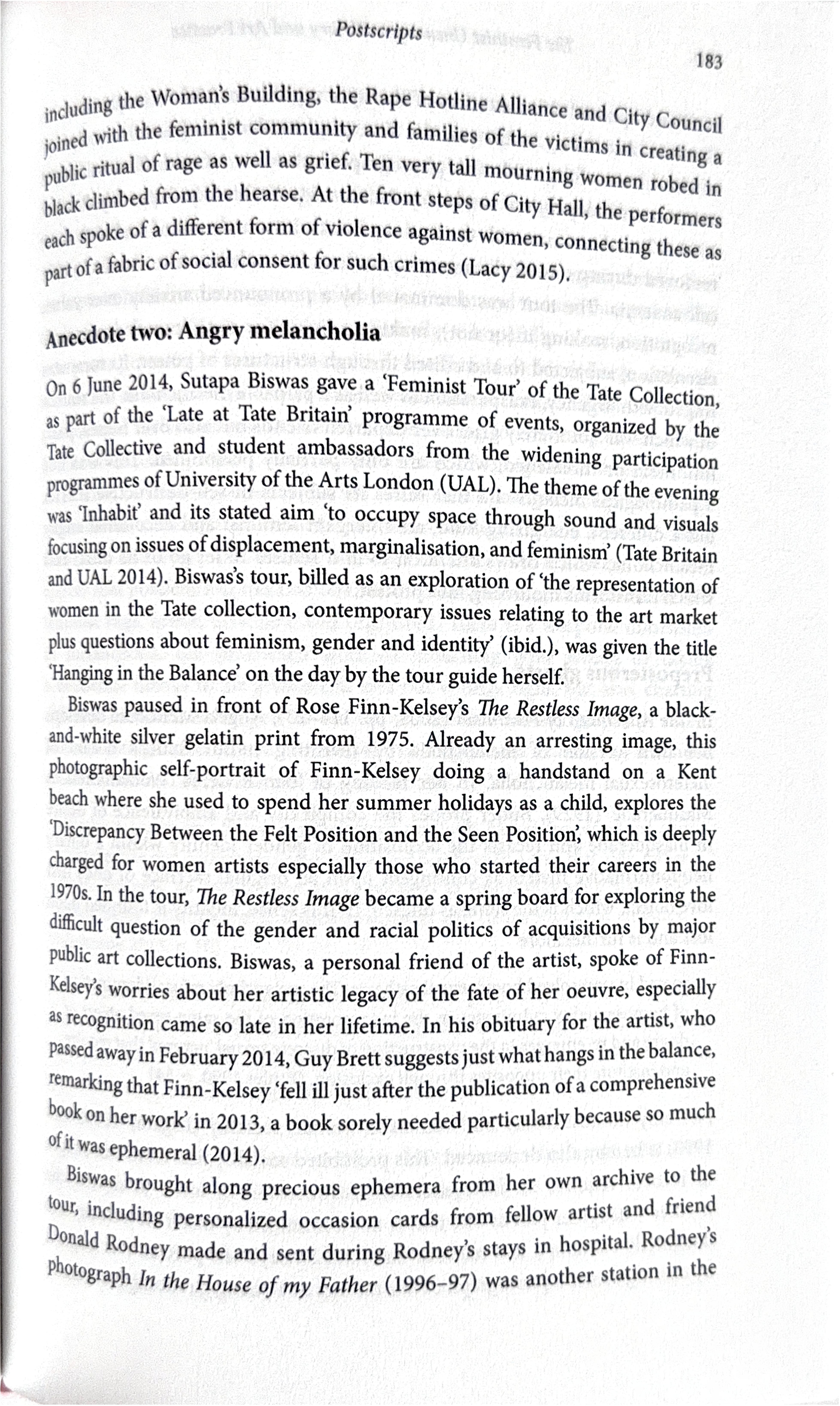The Feminist Uncanny in Theory and Art Practice 3