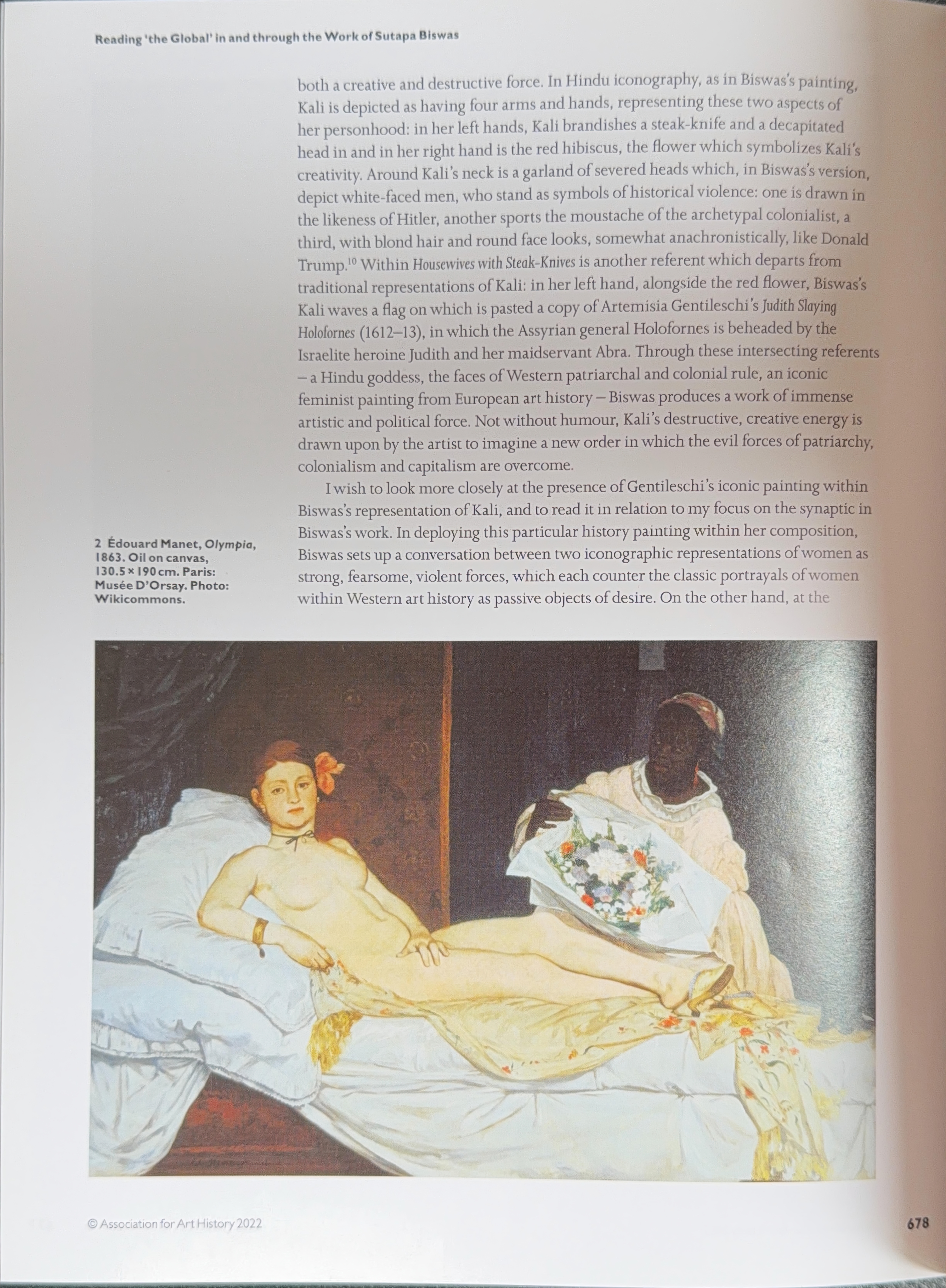 Art History: British Art and the Global.  6