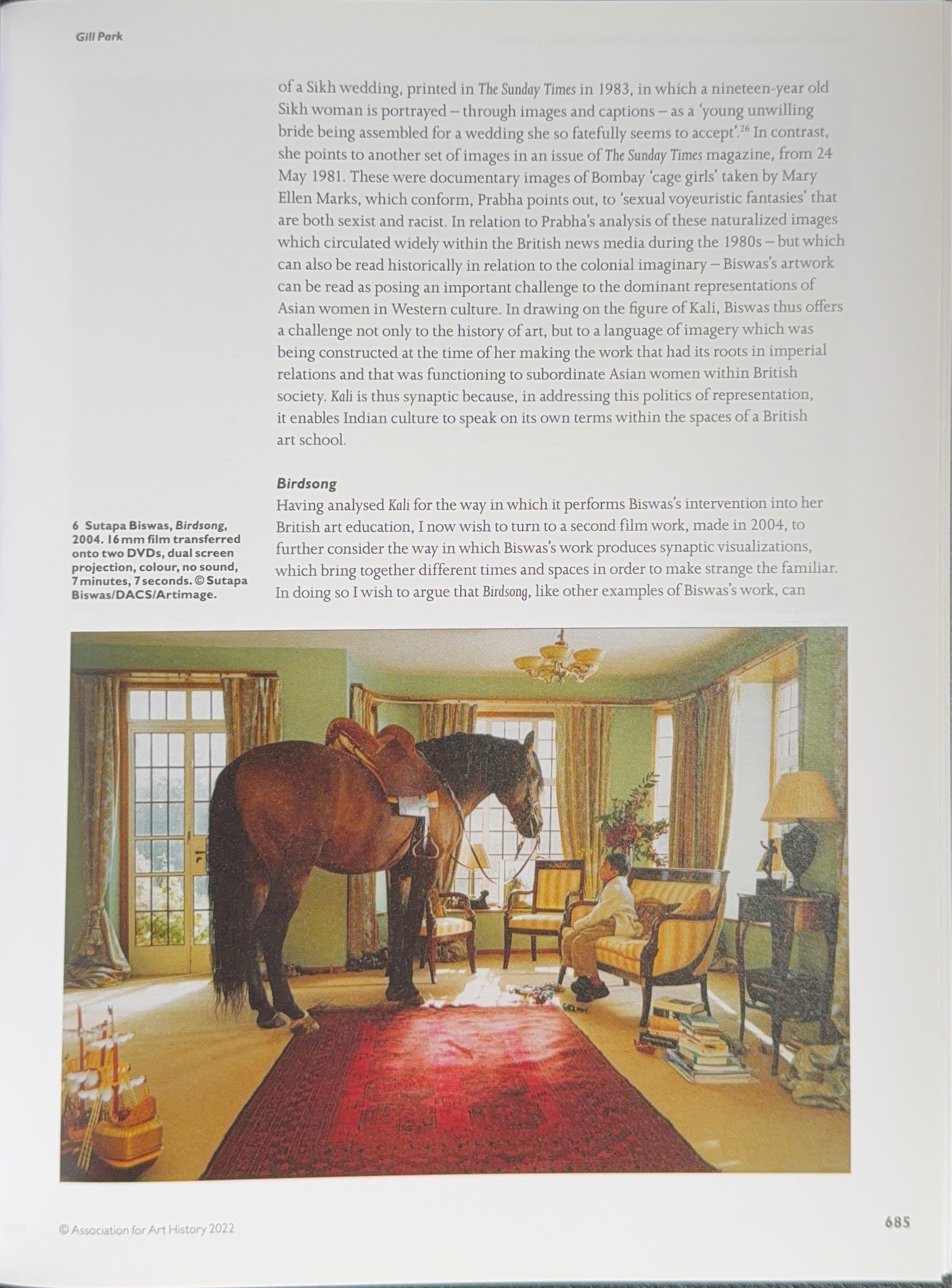 Art History: British Art and the Global.  13